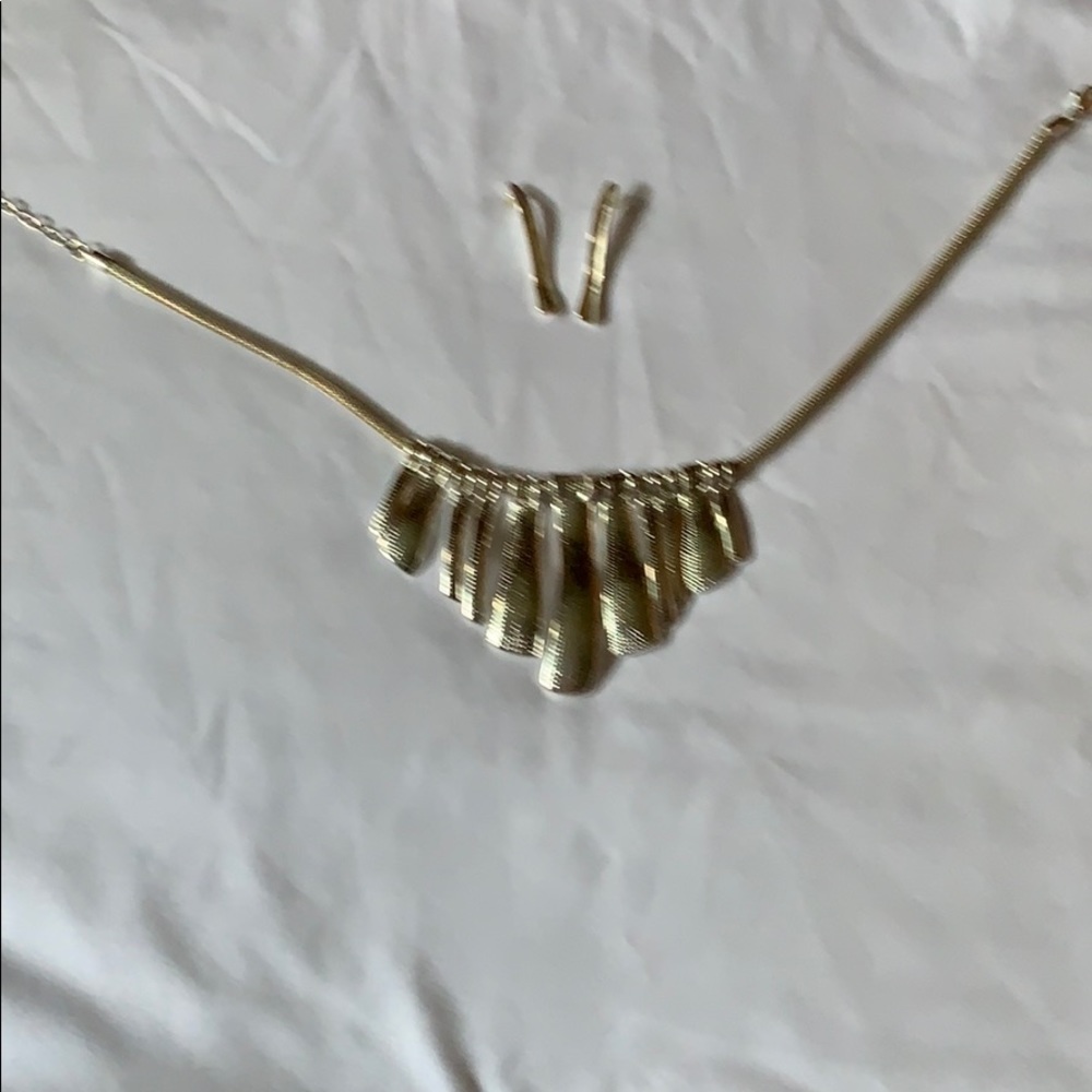 Chico’s beautiful necklace and earrings.